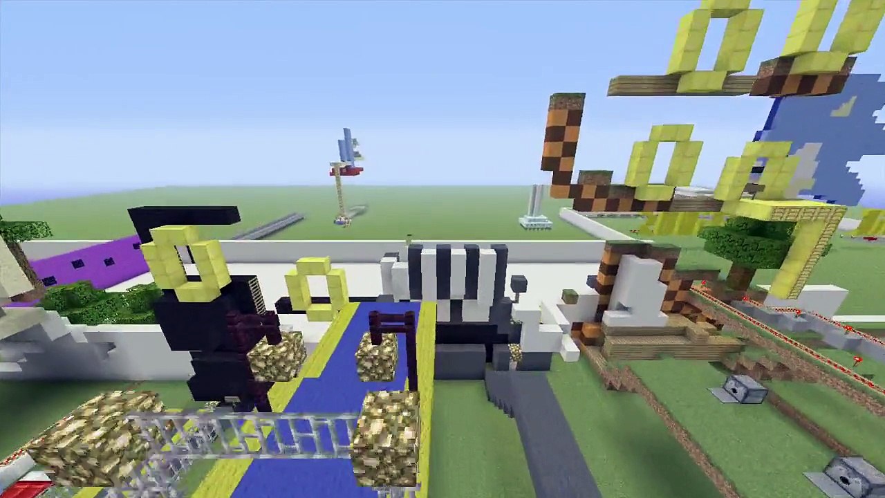 Minecraft Sonic Generations Map