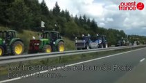 Agriculteurs en colère. Les tracteurs de retour de Paris