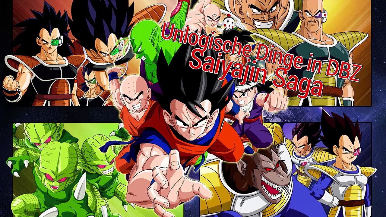 Unlogische Dinge in Dragonball Z - Teil 1 - Saiyajin Saga