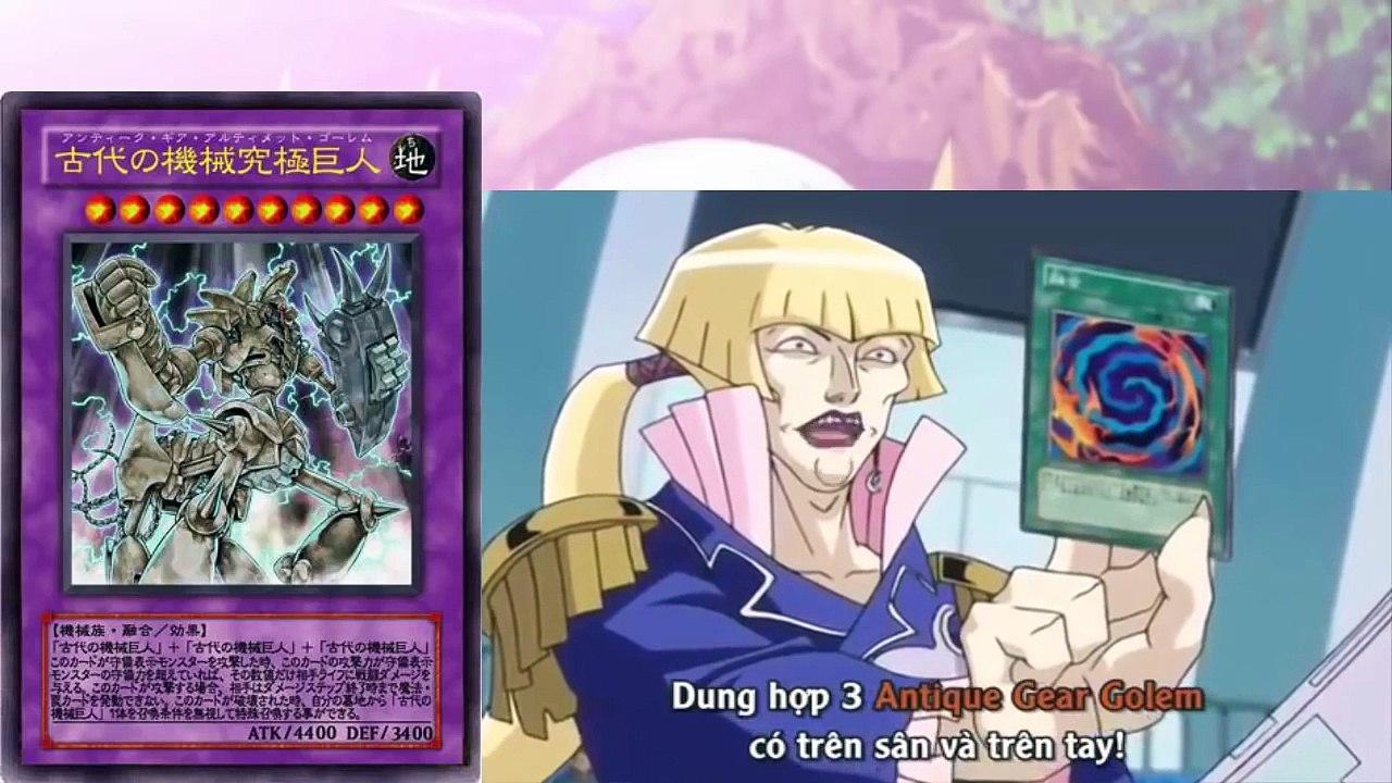Yu-Gi-Oh Gx  Ultimate Ancient Gear Golem summoning