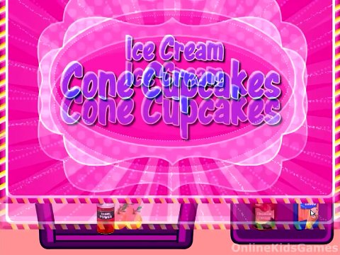 Play Ice Cream Cone Cupcakes Game Now [Full Episode]