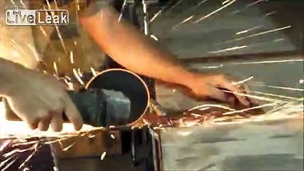 Argus Knives - Making knife out of leaf spring