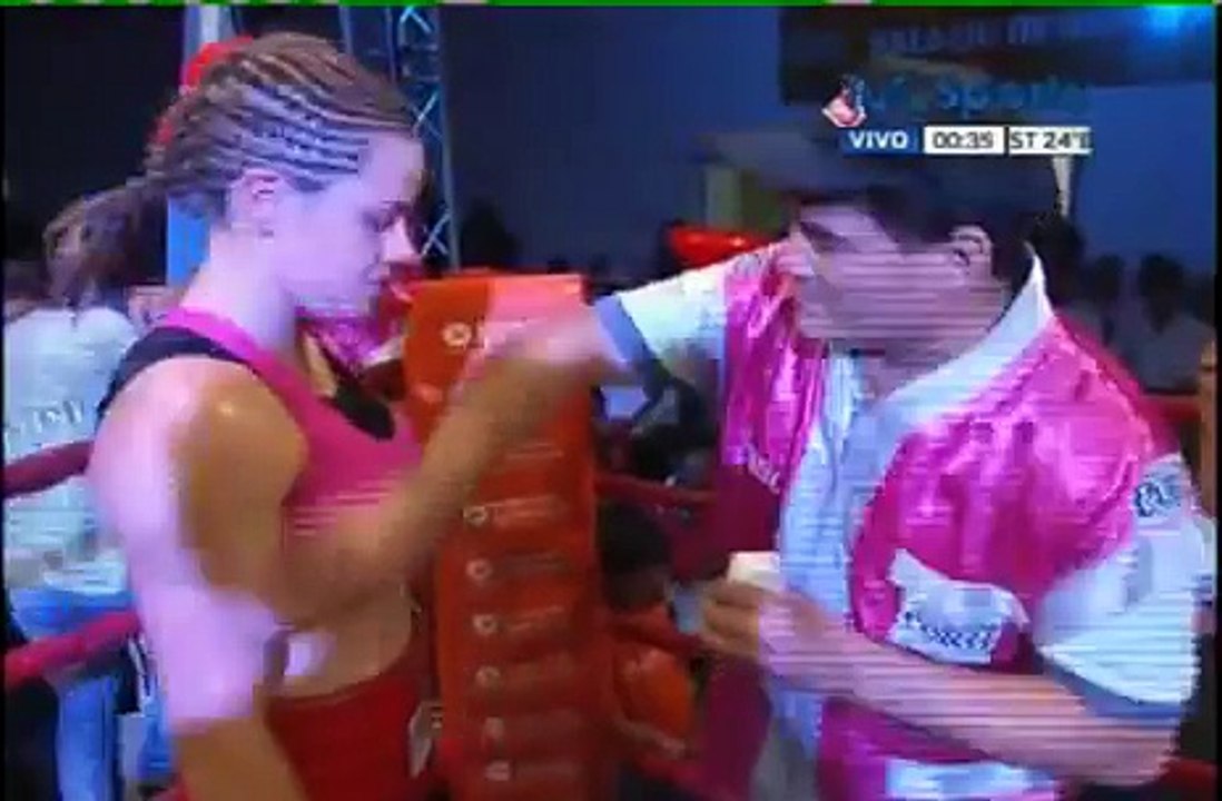 Daniela BERMUDEZ vs Linda LECCA - WBO - Full Fight - Pelea Completa