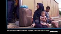 Par désespoir, ce refugié syrien pousse sa femme et son bébé sur les rails