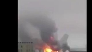 Explosion at chemical warehouse in China's Shandong province.