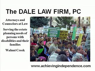 Special Needs Trust Workshop part 1