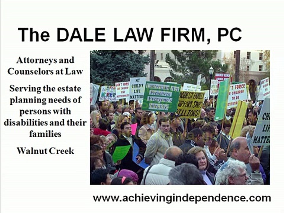 Special Needs Trust Workshop part 1