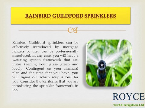 Neighbours Envy, Owners Pride – Rainbird Guildford Sprinkler Systems