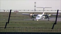 Windy Conditions Force Sideways Landings at Leeds Airport