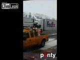 I-84 semi-truck crash   (edited version - w/Double Rainbow Guy)