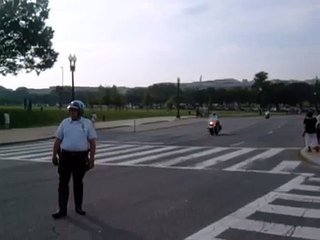 Кортеж Барака Обамы, Вашингтон (Washington DC)