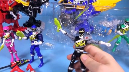 Đồ chơi Siêu nhân khủng long sấm sét Trọn bộ - Power Rangers Dino Charge