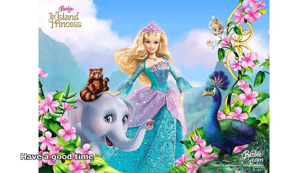 cartoon barbie