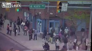 Newly Released Video of Baltimore Rioting/Looting