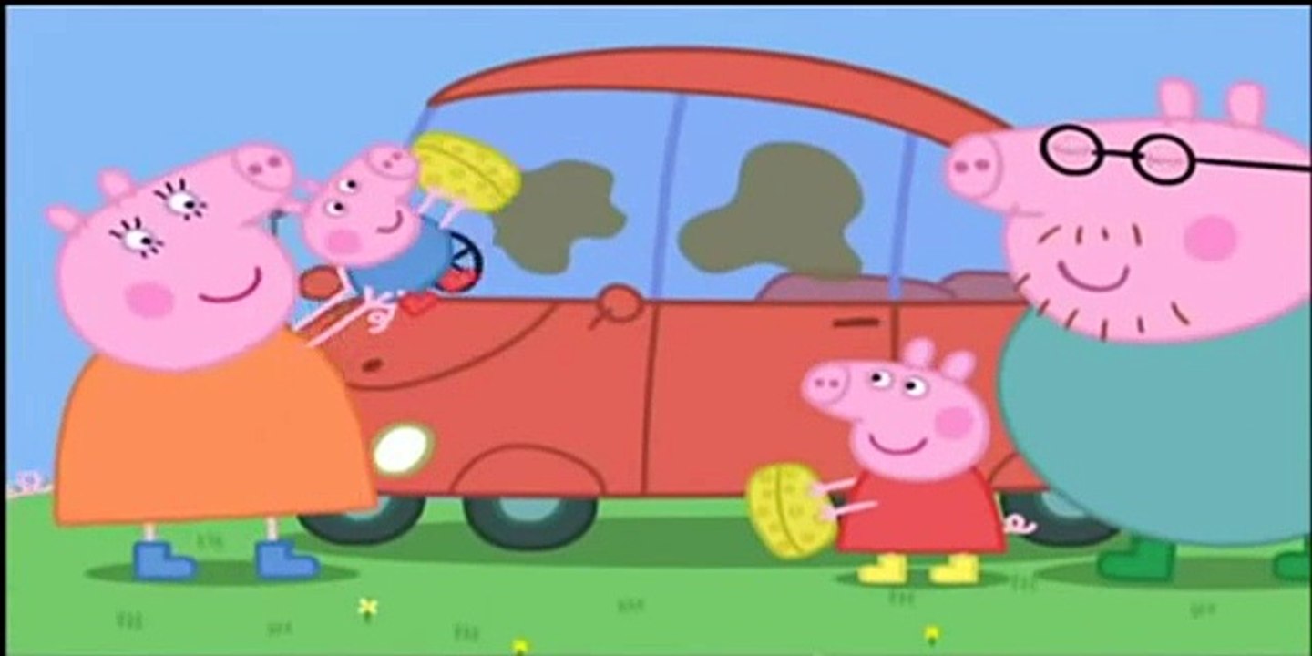 Peppa Pig En Français s1x33 Le Lavage de la voiture