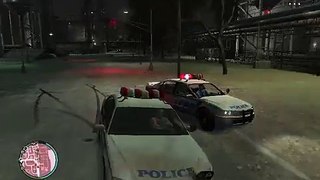 GTA IV PC Quad Core ATi4870X2 Gameplay: Shootouts and Chases