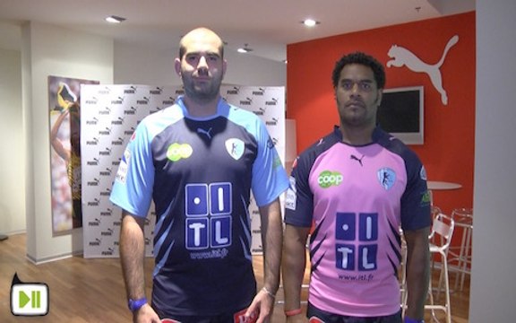 Les nouveaux maillots du Rugby Club Strasbourg