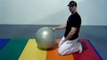 Exercises - Flexibility - Stability Ball Shoulder Stretch