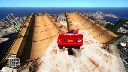 Lightning McQueen INSANE JUMP!!! Disney Pixar Cars