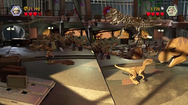LEGO jurassic world 9 parte1:ljurassic park uno finaliza, vamos a por jurassic park dos