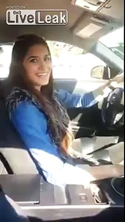 A badass girl can drive & drift as hell
