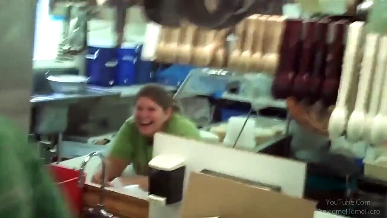 Soldier Surprises Cousin, Just in Time for His Wedding