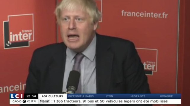 Boris Johnson annonce la candidature de NKM par erreur - ZAPPING ACTU DU 04/09/2015