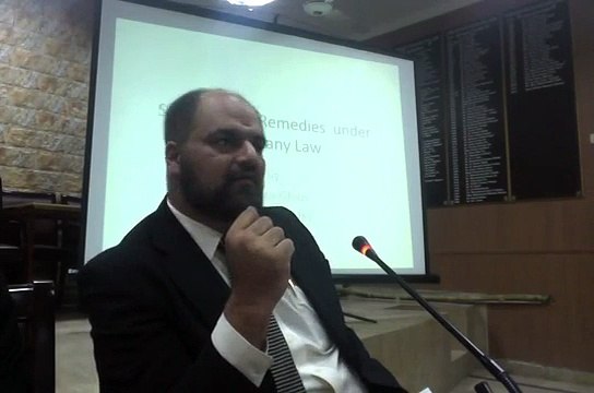 Remedies for Shareholder in Pakistan's Company Law by Usman Ghazi LLM(UCL, UK)