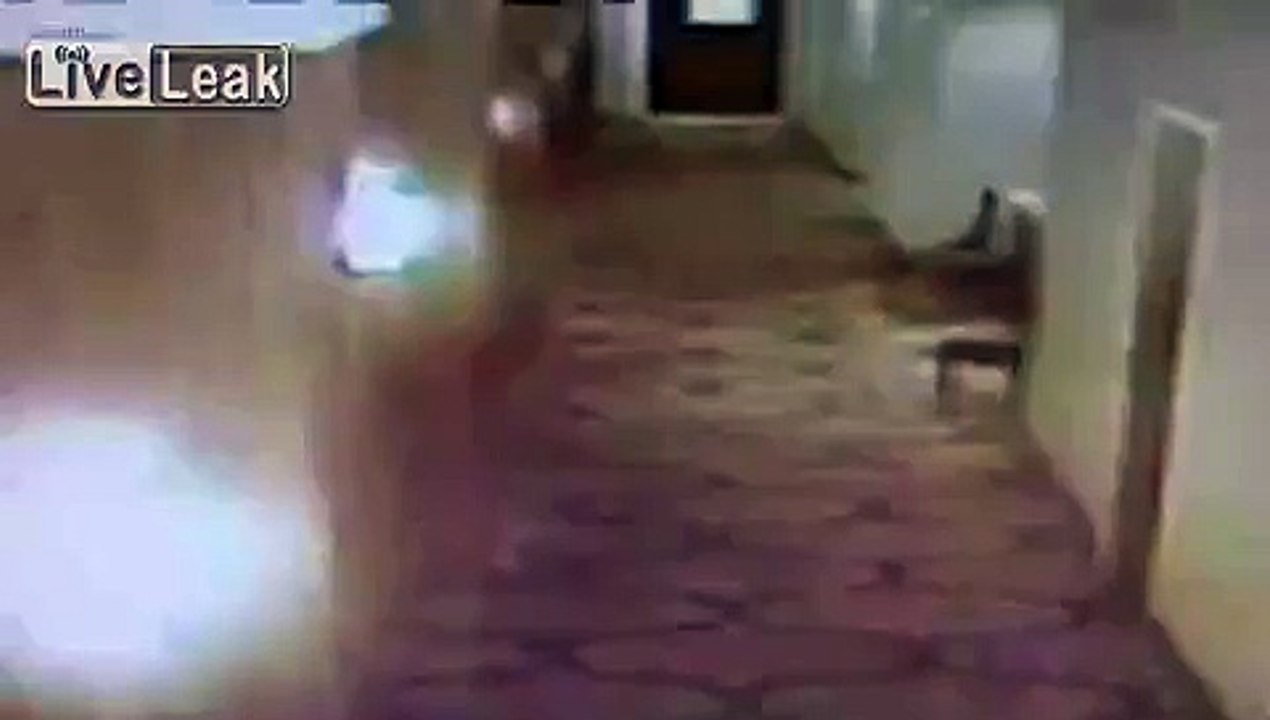Girl Pees in nice hotel lobby