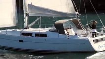 Hanse 375 sailing single handed - Windcraft Pittwater Sydney