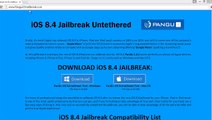Get nouvellement libéré ios 8.4 jailbreak pour tous les iphones | iPods | iPads