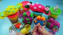 Play doh Donald Duck Minnie mouse KINDER Peppa pig surprise eggs  CANDY egg  Barbie