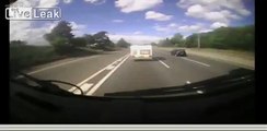 Lorry drive narrowly avoids incident with road rage driver