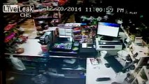 Gunman Attempts To Rob Store But Owner Was Strapped Up & Fires Back