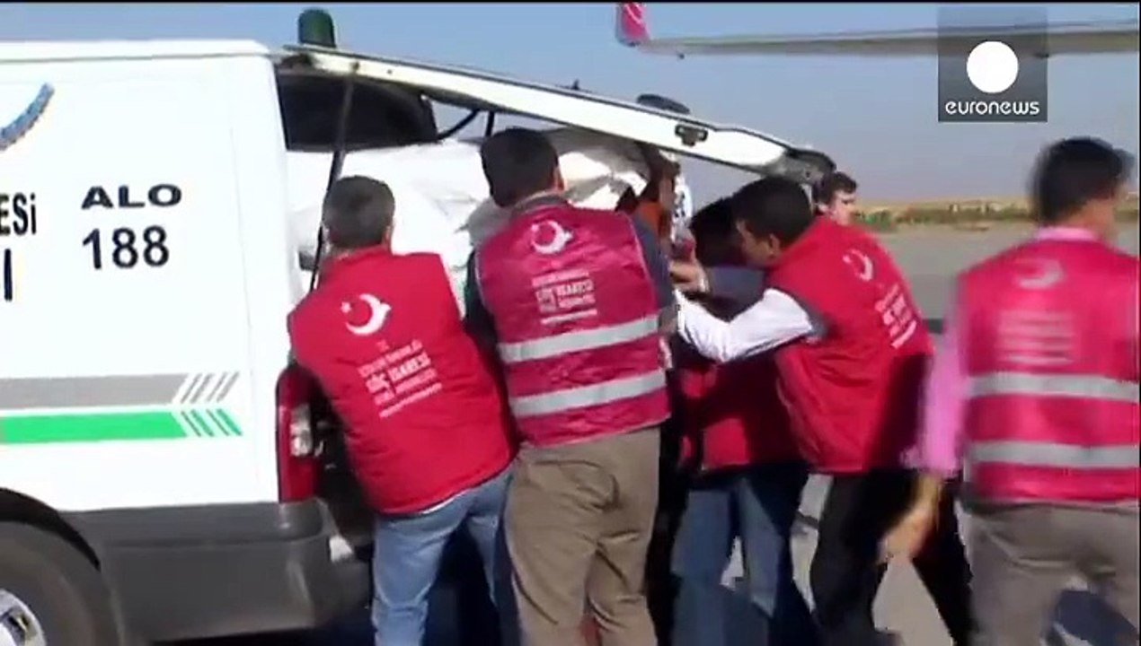 Aylan: Kobani awash with tears as the toddler, his brother and mother are buried