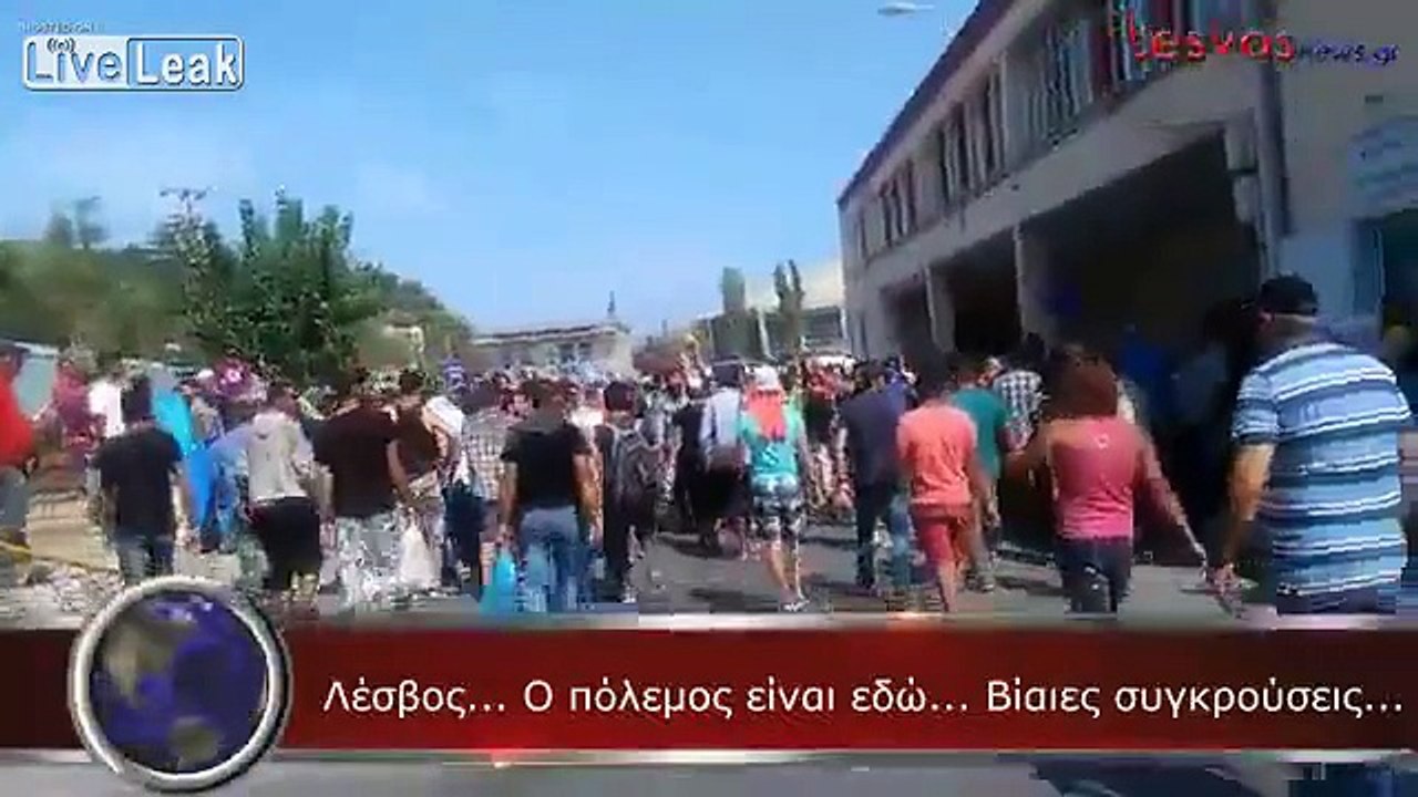 Migrant Uprising in Greece