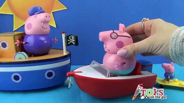 Peppa Pig Coche de Vacaciones Holiday Sunshine Car Juguetes de Peppa Pig