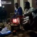 Hidden Lighter Explodes on the Kerosene Heater Prank