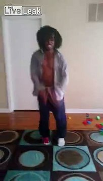 boy dances his butt off