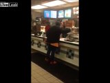 Woman Totally Loses it at McDonald's