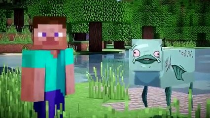 Minecraft   STEVE VS ALEX explodingtnt