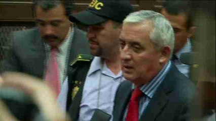 Judge orders pretrial detention for Guatemalan ex-president