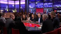 Naema Tahir en Andreas Kinneging over fatsoen bij pers op Binnenhof in Pauw & Witteman 28-02-2012