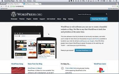 Introduction to the course, WordPress  WordPress.org VS WordPress.com