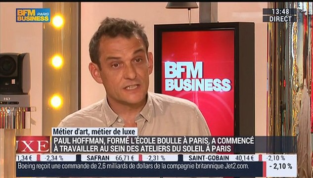 Métiers d'art, Métiers de luxe: Ebéniste contemporain, Paul Hoffmann - 04/09