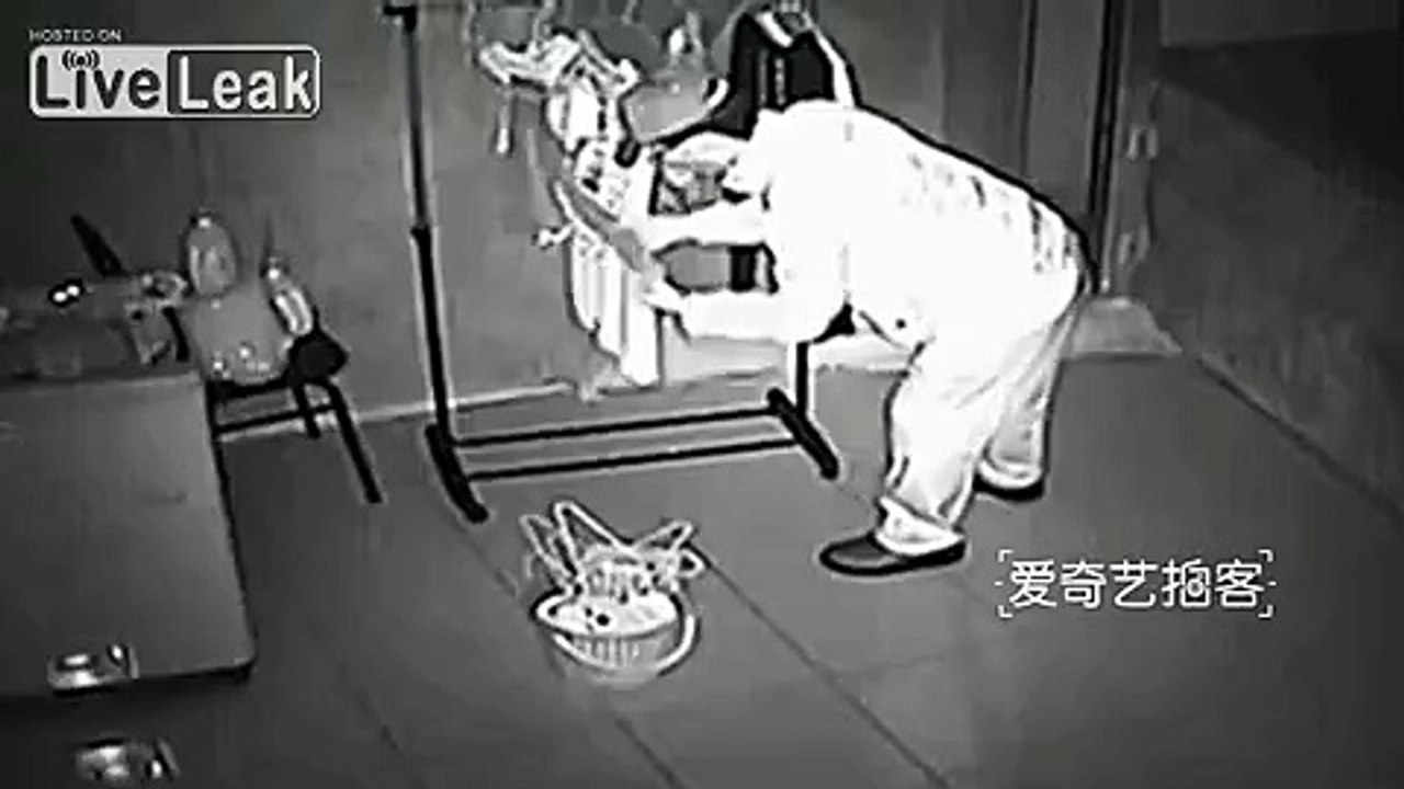 Man steals women's underwear from washing machine