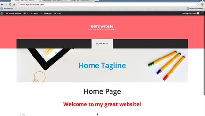Creating - Managing Pages
