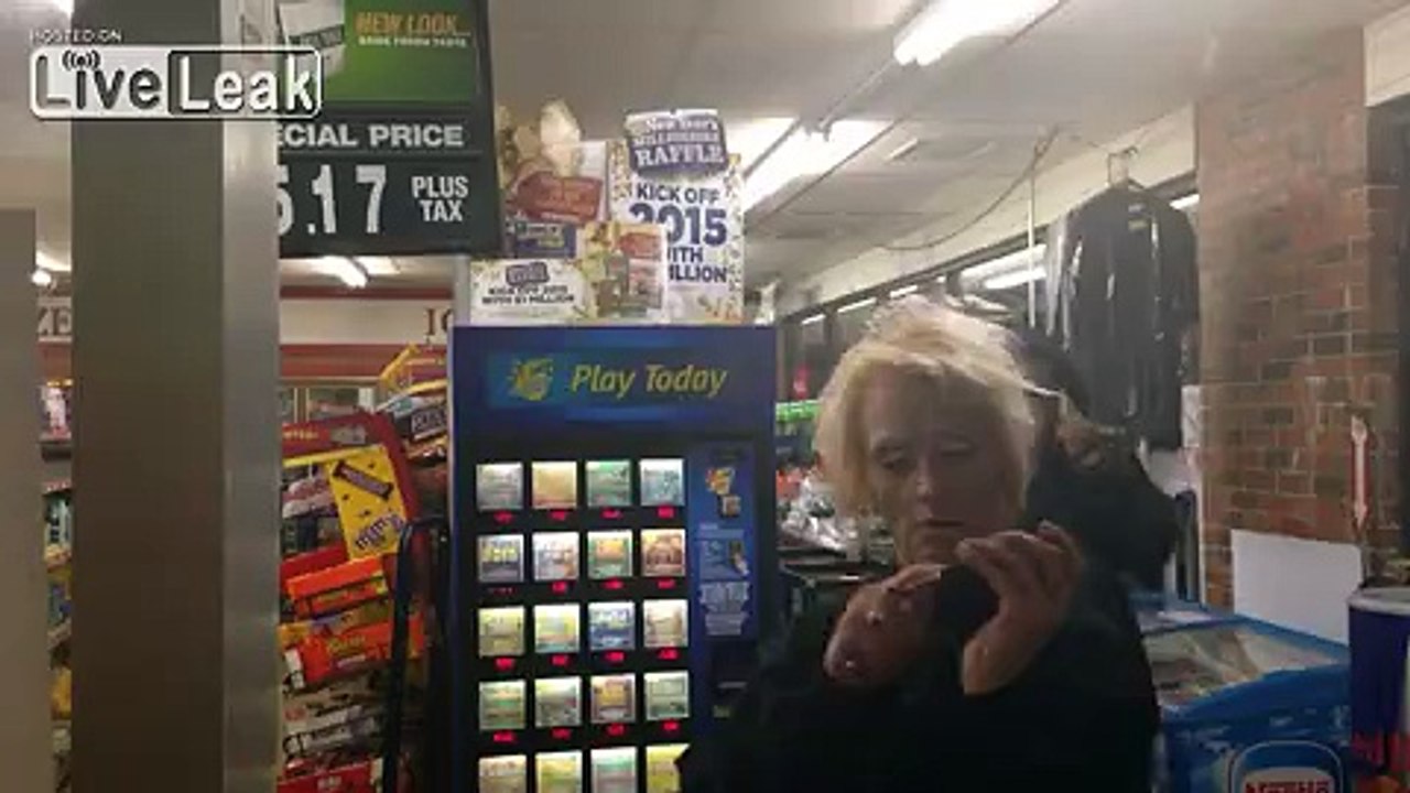 Crack whore in my store