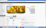 Adding a Homepage Slideshow With Easing Slider WordPress Tutorial
