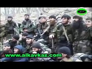 الله اكبر مشهد يبكي العين (المجاهدين الشيشان )